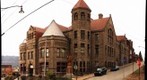 Carnegie Library in Braddock, PA USA