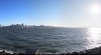 Oakland Bay Bridge from Treasure Island, CA