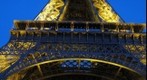 Eiffel Tower at night, Paris, France