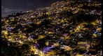 Ladera nocturna Navidad