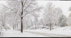 First snow, Minneapolis, Minnesota