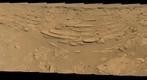 Sol 120 as seen from the Curiosity Rover (MastCam 34mm)