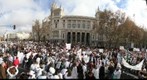 En Cibeles por la Sanidad Publica