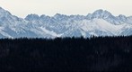 Tatra Mountains from Kudłoń