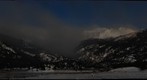 Fern Lake Fire, night panorama