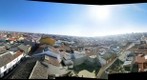 Vista panorámica total de La Guardia (Toledo) desde los tejados de la Iglesia