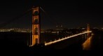 Golden Gate Bridge At Night