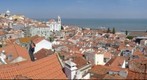 Lisboa, roofs of the old town