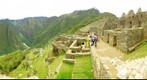View of Machu Picchu ruins