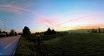 Sunset at Rumilly, Savoie, France