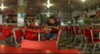 Interior of Ari's Burger, Iquitos, Peru