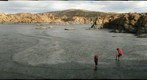 Watson Lake, frozen