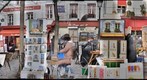 Montmartre squeare Painters in Paris making great art No.2