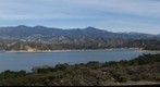 130122 Santa Ynez view from Bradbury Dam vista road to Lake Cachuma Santa Barbara County