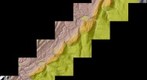 LIDAR Weverton Formation - Blue Ridge front, Virginia with geologic map overlay