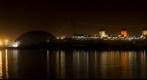 Queen Mary and Splendor at night