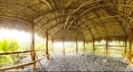 Traditional structure, Kahanu Garden, Maui