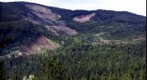 Gros Ventre Rock Slide near Jackson Wyoming