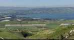 Panoramic view of the Sea of ​​Galilee