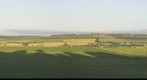 Scottish Borders from near Ancrum, Jedburgh looking south-east at centre.