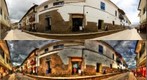 Pampa del Castillo Street, Cusco - standard vrs tone-mapped