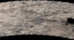 MSL Curiosity Mastcam 100 near-medium field panorama of Yellowknife Bay Area - Sol 198