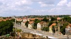 Letenská pláň - pohled na západ