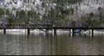 Ottawa River railroad bridge at Mattawa