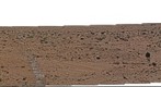 MSL Curiosity Mastcam 100 medium-far field panorama of MSL looking back west Sol 50 afternoon