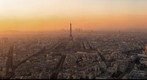 Sunset over Paris