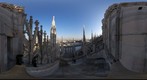 On the roof of The Cathedral Duomo di Milano