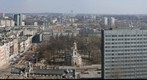 Łódź - panorama z Wieżowca Centrali Tekstylnej - kierunek wschodni