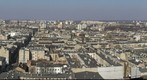 Łódź - panorama z Wieżowca Centrali Tekstylnej - kierunek północny