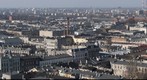 Panorama Łodzi z Wieżowca Centrali Tekstylnej - kierunek północno-zachodni