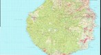 Mapa cartográfico de Gran Canaria. Escala 1:50000