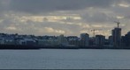 Reykjavik at the sunset