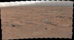 MSL Curiosity Mastcam 100 medium-far field - approaching Yellowknife Bay southeasterly view Sol107-116 morning