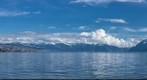 Another panorama of Lake Geneva with the Alps