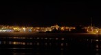 Kenora downtown waterfront (winter night)