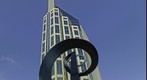 AT&T Tower (Batman Building) Extreme Angle - Nashville