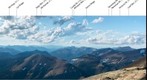 Mount Anderson summit panorama looking east