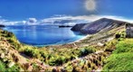View of Lake Titicaca from Isla del Sol