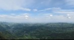 View from Steinerner Jaeger (1185m), Upper Austria, Austria