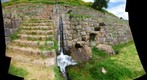Ancient Inca water font at Tipon