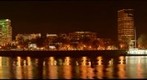 Portland skyline at night 