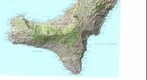 Mapa de relieve de la isla del Hierro a escala 1:50000