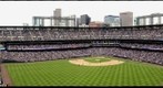 Opening Day for the Colorado Rockies at Coors Field in Denver against the San Diego Padres