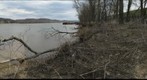Ohio River from West Huntington with floodwall