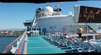 Port of Los Angeles, CA - Sapphire Princess Sun Deck 360 Starboard Side
