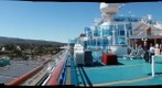 Port of Los Angeles, CA - Sapphire Princess Sun Deck 360 Port Side